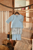 The Asal Kita Babies Baju Melayu Teluk Belanga - Baby Blue