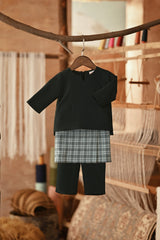 The Asal Kita Babies Baju Melayu Teluk Belanga - Emerald Green