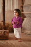 The Asal Kita Babies Embroidered Kebaya Top - Deep Fuchsia