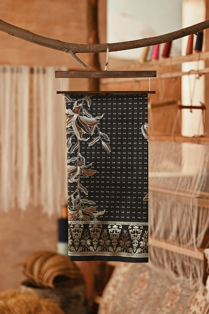 The Ori Men Traditional Samping - Bronze Bloom