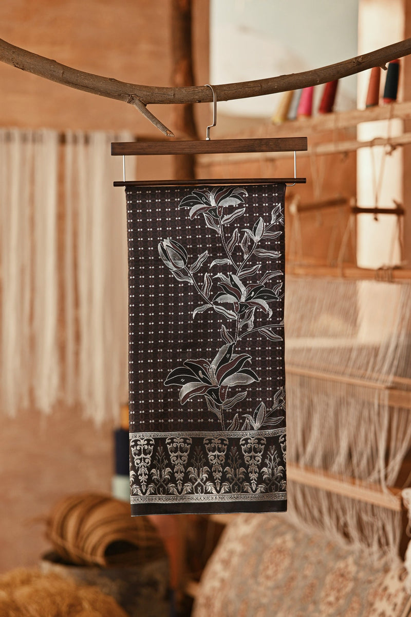 The Ori Men Traditional Samping - Chocolate Bloom