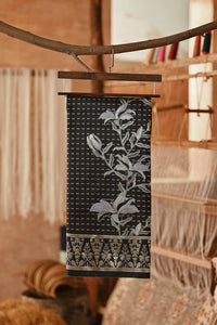 The Ori Men Traditional Samping - Periwinkle Bloom