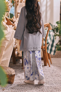 The Courtyard Back Pleated Skirt - Bucolic