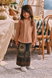 The Courtyard Kebaya Top - Milky Brown