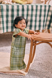 The Courtyard Babies Kurung - Clover Grid