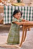 The Courtyard Babies Kurung - Clover Grid