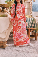 The Courtyard A-Line Skirt - Rosee