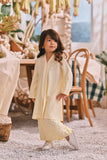 The Courtyard Kebarung Top - Pastel Yellow