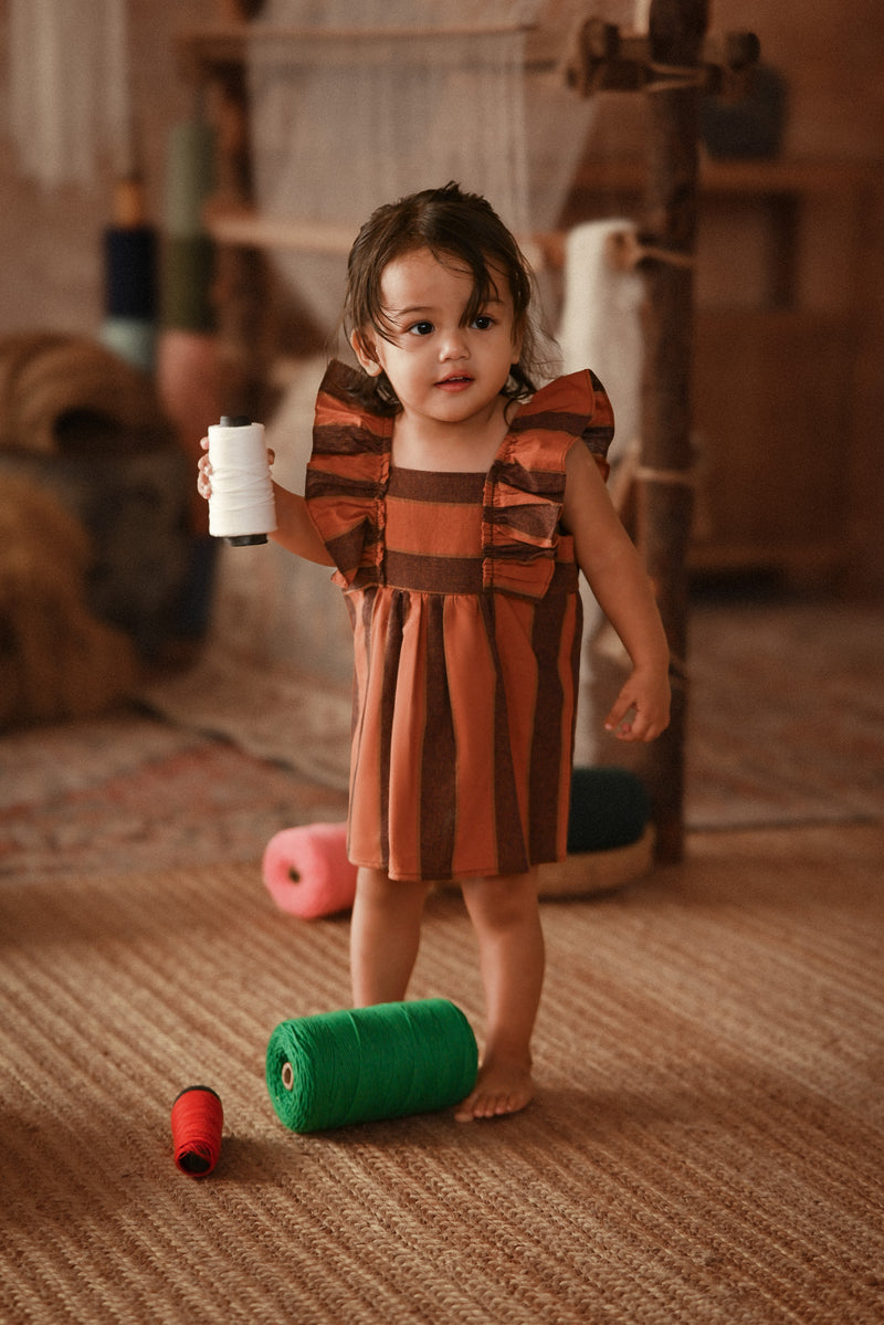The Asal Kita Babies Dress - Sunset Wideframe