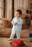 The Asal Kita Babies Baju Melayu Teluk Belanga - Baby Blue