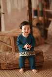 The Asal Kita Babies Baju Melayu Teluk Belanga - Deep Teal