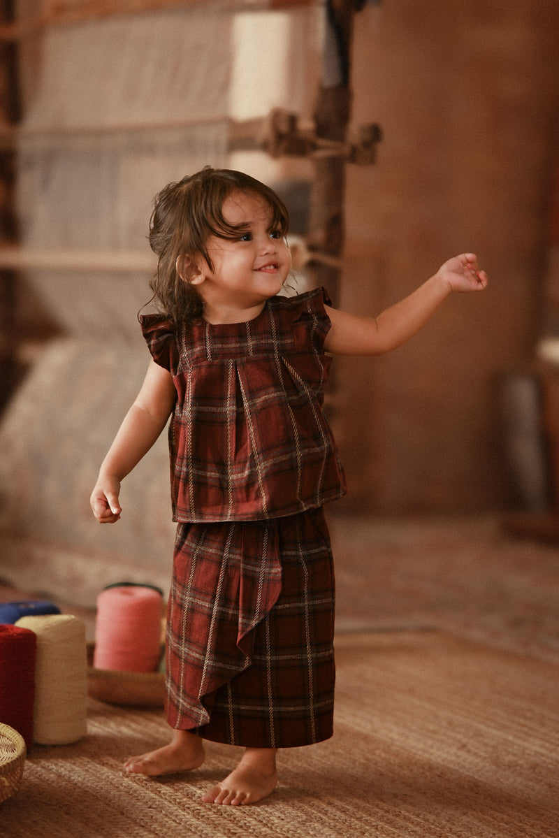 The Asal Kita Babies Ruffle Skirt - Somerset