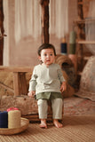 The Asal Kita Babies Baju Melayu Teluk Belanga - Pistachio