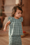 The Asal Kita Babies Back Pleated Skirt - Mintgrid