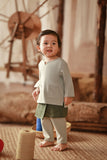 The Asal Kita Babies Baju Melayu Teluk Belanga - Pistachio
