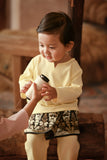 The Asal Kita Babies Baju Melayu Teluk Belanga - Baby Yellow