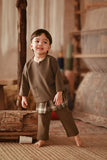 The Asal Kita Babies Baju Melayu Teluk Belanga - Dark Olive