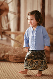 The Asal Kita Babies Jacquard Skirt - Periwinkle Bloom
