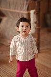 The Asal Kita Babies Kurta - Creamish Plus