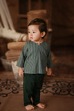 The Asal Kita Babies Kurta - Green Regal