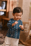 The Hariri Babies Kurta - Teal Borneo