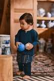 The Hariri Babies Kurta - Deep Teal