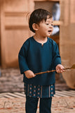 The Hariri Babies Kurta - Deep Teal