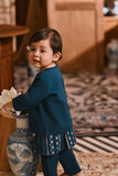 The Hariri Babies Kurta - Deep Teal