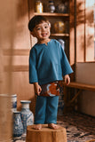 The Hariri Babies Kurta - Jade Teal