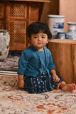 The Hariri Babies Classic Kebaya - Jade Teal Borneo