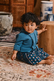 The Hariri Babies Classic Kebaya - Jade Teal Borneo