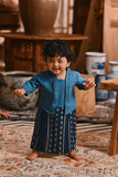 The Hariri Babies Classic Kebaya - Jade Teal Borneo