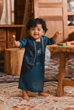 The Hariri Babies Classic Kebaya - Teal Oasis