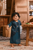 The Hariri Babies Classic Kebaya - Teal Oasis