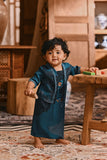 The Hariri Babies Classic Kebaya - Teal Oasis
