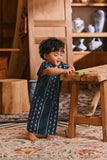 The Hariri Babies Kurung - Teal Borneo