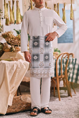 The Ori Men Traditional Samping - Snow Regal