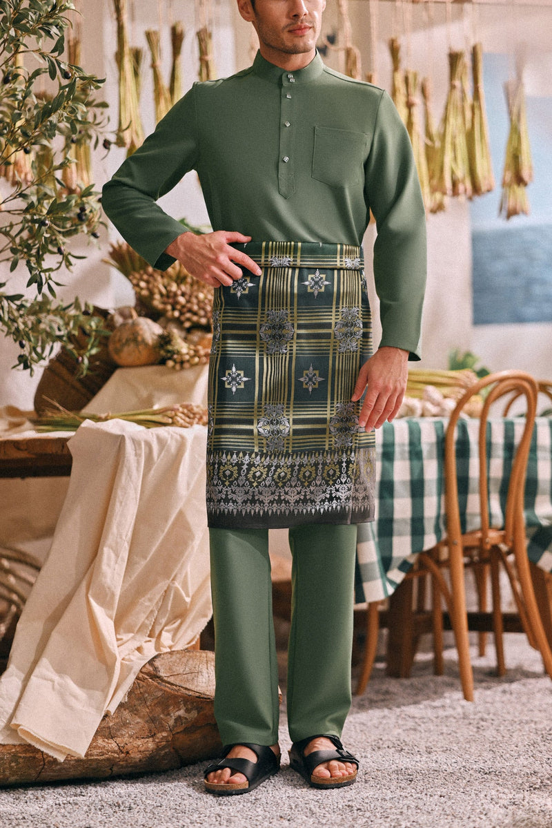 The Ori Men Traditional Samping - Emerald Regal