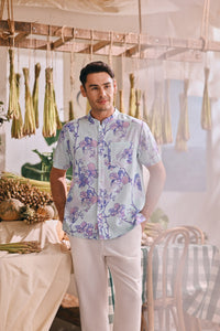 The Courtyard Men Mandarin Shirt - Orked