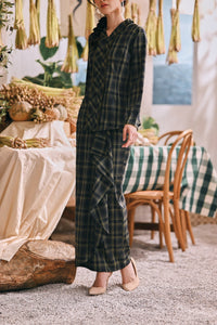 The Courtyard Women Broderie Flounce Skirt - EverLoom