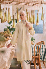 The Courtyard Women Kebarung Top - Pastel Yellow