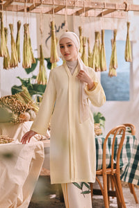 The Courtyard Women Kebarung Top - Pastel Yellow