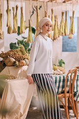 The Courtyard Women Side Tie Blouse - Off White