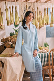 The Courtyard Women Kebarung Top - Baby Blue
