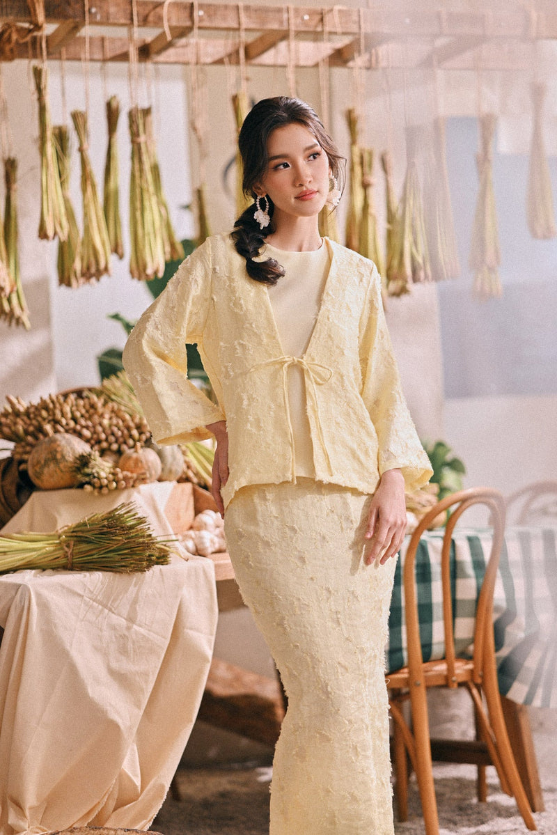 The Courtyard Women Kimono Jacket - Daisy Plush