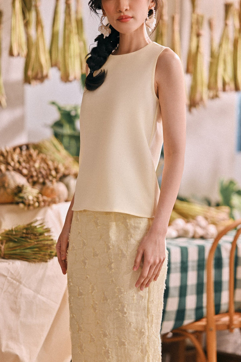 The Courtyard Women Inner Top - Pastel Yellow