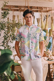 The Courtyard Men Mandarin Shirt - Ceria