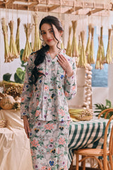 The Courtyard Women Kebaya Top - Wildflowers