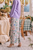 The Courtyard Women Back Pleated Skirt - Wildflowers