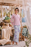 The Courtyard Women Kebaya Top - Baby Pink